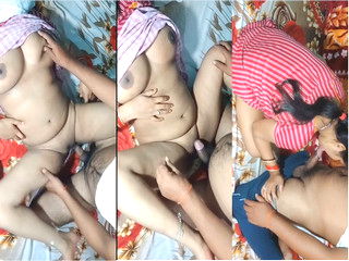 Sexy Desi Wife Blowjob and Fucking