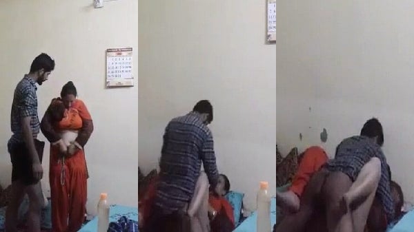 Aunty ki chudai kiya band kamre mai jawan ladke nai