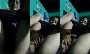 Jawan Gaon Ki Ladki Ungliyon Se Chut Ki Aag Bujhate Hue